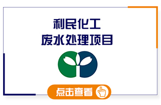 利民化工高無(wú)機(jī)氨氮廢水處理工程